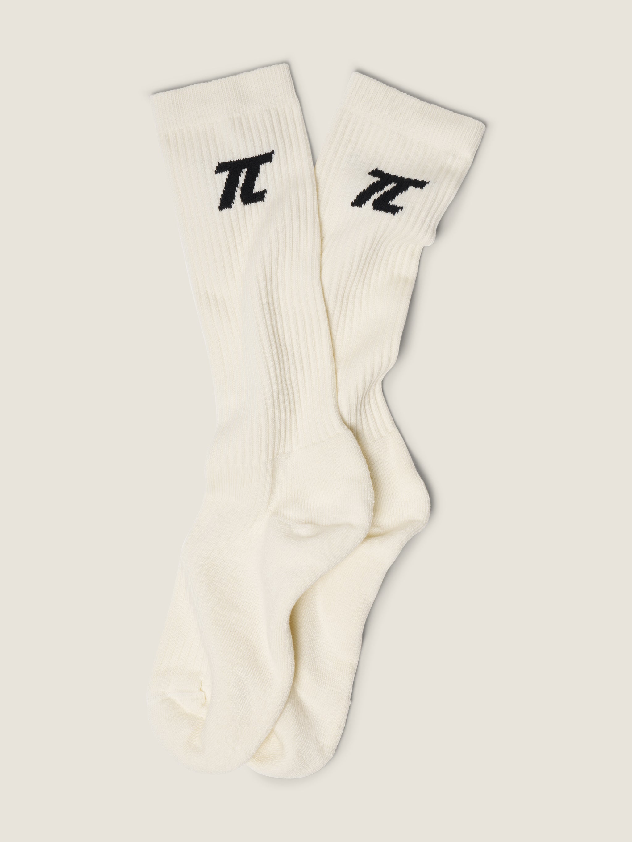 LOGO SOCK white