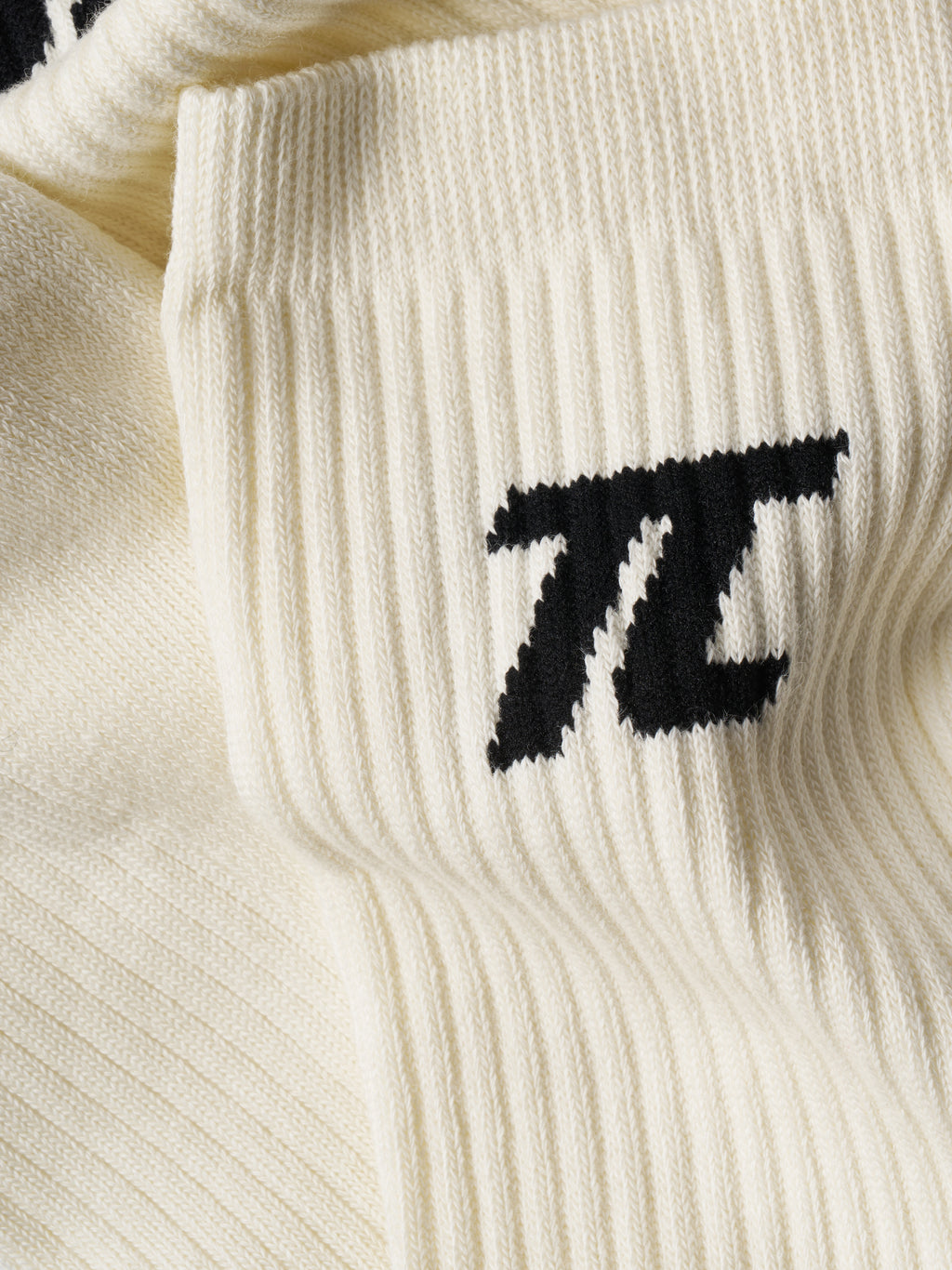 LOGO SOCK white